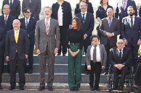 Royals In Audience CERMI Delegation - Madrid