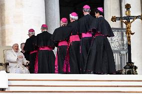 Pope Francis Leads The  General Audience - Vatican