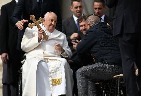 Pope Francis Leads The  General Audience - Vatican