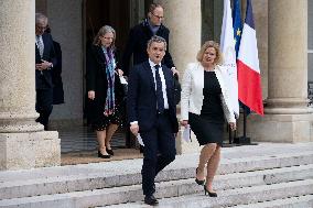 French Ministers At Weekly Cabinet Meeting - Paris