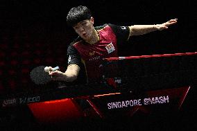 (SP)SINGAPORE-TABLE TENNIS-WTT SINGAPORE SMASH-MEN'S SINGLES