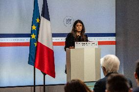 French Council Of Ministers Press Conference