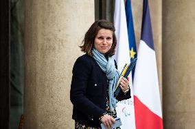 Council Of Ministers At The Elysee Palace