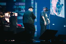 Club Dogo Performs In Concert In Milan