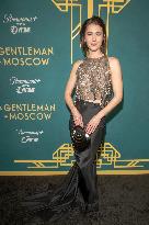 "A Gentleman in Moscow" Premiere Event in NYC