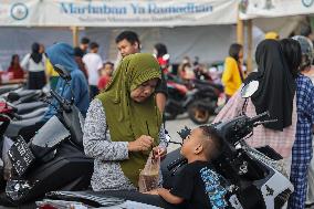 The First Day Of Ramadan In Indonesia
