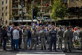 Ceasefire Protest - Jerusalem