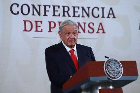 Mexico’s President Lopez Obrador Briefing Conference