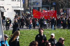 International Women's Day Demonstrations in Berlin, Germany