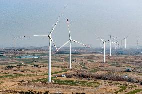 Baoshan Town Wind Farm in Qingdao