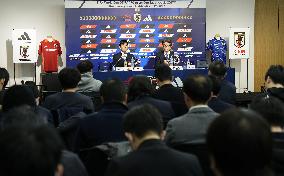 Football: Japan manager Hajime Moriyasu
