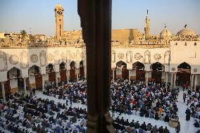 Iftar Event At Egypt's Al-Azhar Mosque