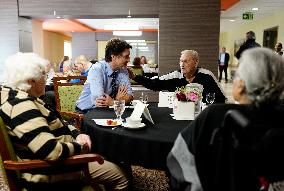 PM Trudeau Visits Seniors - Calgary