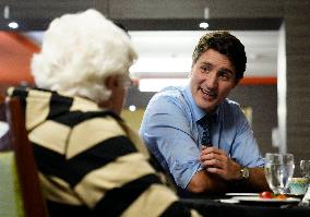 PM Trudeau Visits Seniors - Calgary