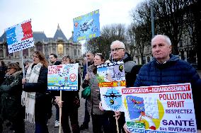 Demonstration Against The Extension Of Lille Lesquin Airport - Lille