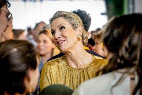 Queen Maxima At National Circular Economy Conference - Netherlands