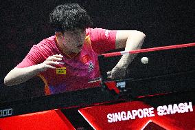 (SP)SINGAPORE-TABLE TENNIS-WTT SINGAPORE SMASH-MEN'S SINGLES