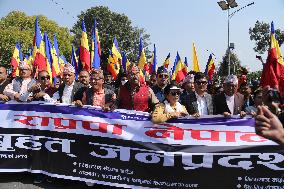 Pro-monarchists Rally In Kathmandu