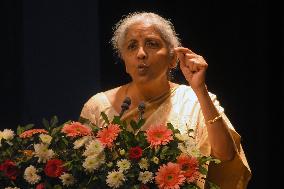 India's Finance Minister Nirmala Sitharaman In Guwahati