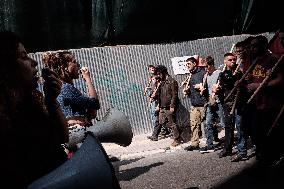 Protest Against The Non-state Universities In Athens