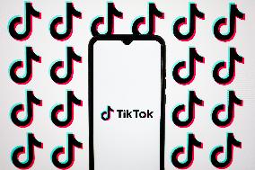 TikTok Logo Illustration