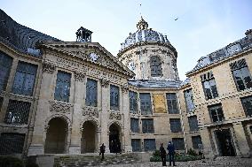 Reception of Sylviane Agacinski at The Academie Francaise - Paris