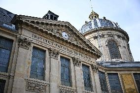 Reception of Sylviane Agacinski at The Academie Francaise - Paris