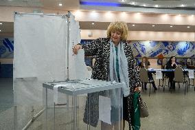 RUSSIA-VLADIVOSTOK-PRESIDENTIAL ELECTION-VOTING