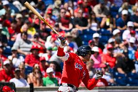 MLB: Spring Training-Boston Red Sox  At Philadelphia Phillies