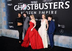 Ghostbusters: Frozen Empire Premiere - NYC