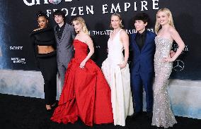 Ghostbusters: Frozen Empire Premiere - NYC