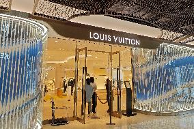 A Louis Vuitton Store in Shanghai