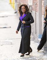 Oprah Winfrey At Jimmy Kimmel Live - LA