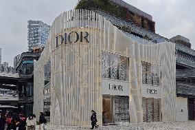 A Dior Store in Shanghai
