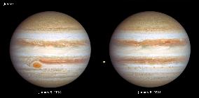 Hubble Tracks Jupiter’s Stormy Weather