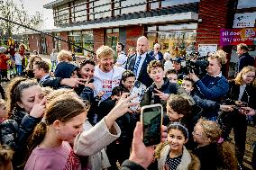 Dutch Royals Participate At NLdoet - Netherlands