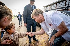 Dutch Royals Participate At NLdoet - Netherlands