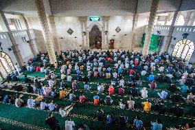 First Friday Prayer Of Ramadan In Indonesia