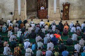 First Friday Prayer Of Ramadan In Indonesia