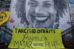Justice For Marielle And Anderson In São Paulo