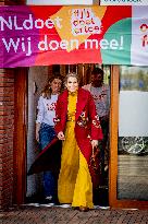 Dutch Royals Participate At NLdoet - Netherlands