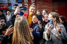 Dutch Royals Participate At NLdoet - Netherlands