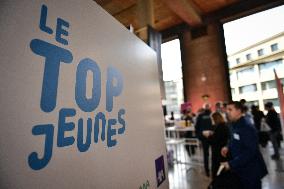 Ministerial Visit To the Top Jeunes at CESE - Paris
