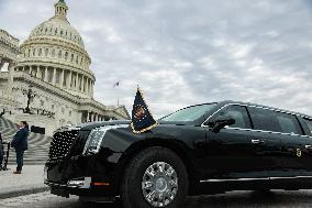 President Biden's Armored Car At Capitol