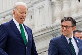 Friends Of Ireland President Biden Capitol Departure