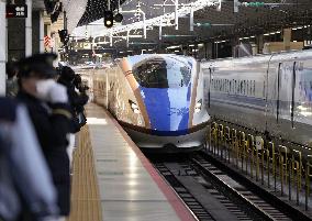 Hokuriku Shinkansen Line stretches through Fukui Pref.