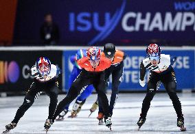 (SP)THE NETHERLANDS-ROTTERDAM-ISU-WORLD SHORT TRACK SPEED SKATING CHAMPIONSHIPS-MEN'S 1500M