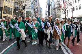 Patrick's Day Parade In New York, United States