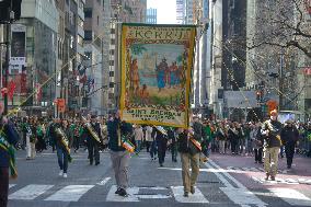 Patrick's Day Parade In New York, United States