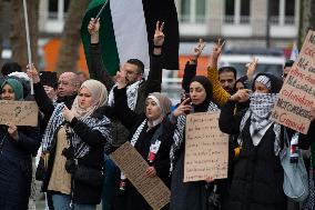 Pro-palestine Demonstration In Cologne